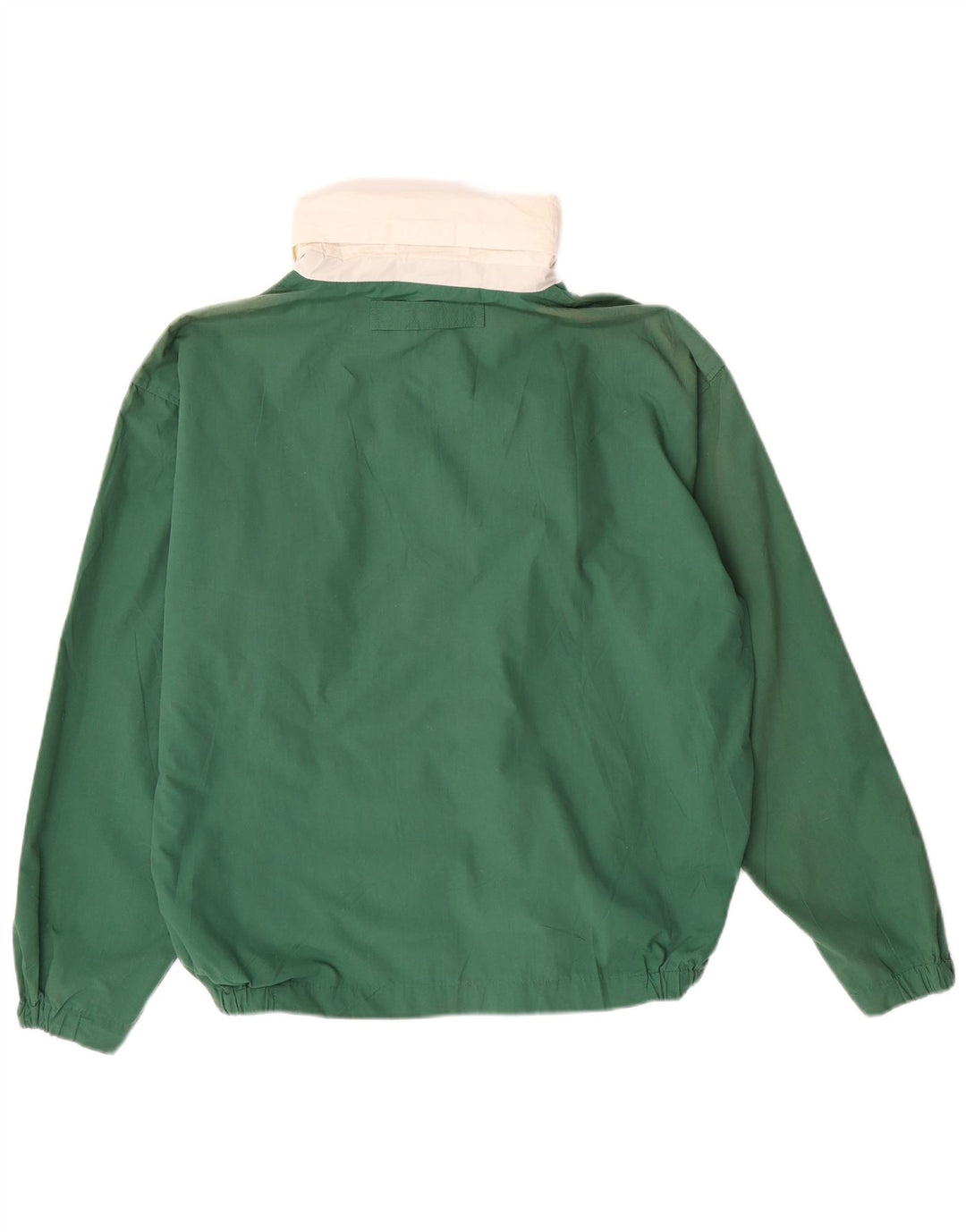 Patriot Chaqueta bomber con capucha para hombre UK 36 Small Verde Colorblock Algodón