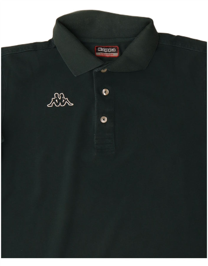 KAPPA Polo Hombre Algodón Verde Medio