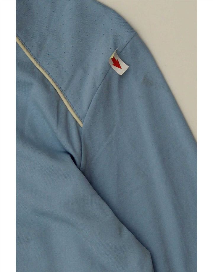 Sergio Tacchini Top Mujer Manga Larga IT 48 XL Poliamida Azul
