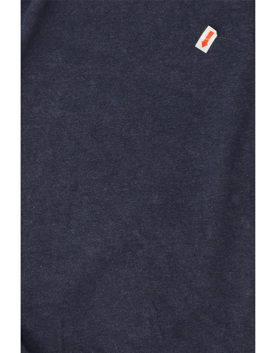 CALVIN KLEIN Top gráfico para hombre manga larga pequeño algodón azul marino