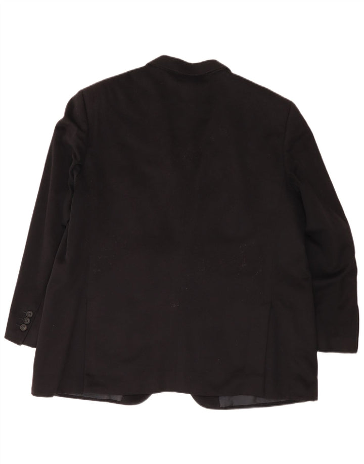 Pal Zileri Chaqueta tipo blazer de 2 botones para hombre IT 52 XL Cachemira azul marino