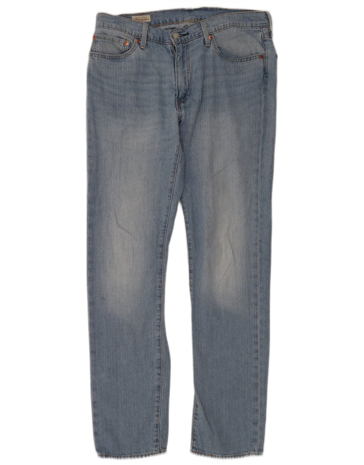 Levi's Mens 511 Slim Jeans W32 L32 Blue Cotton