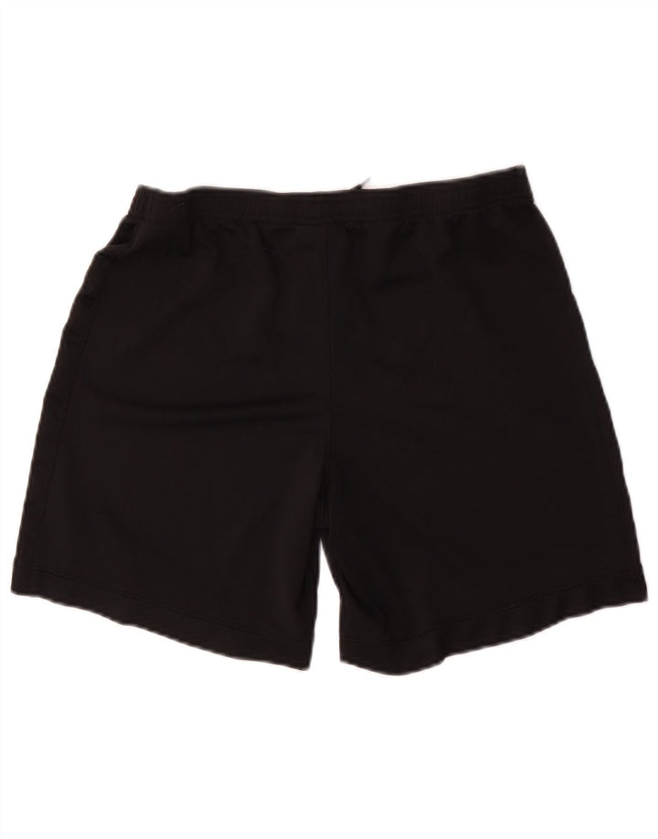Nike Dri Fit - Pantalones cortos deportivos para hombre (poliéster), color negro