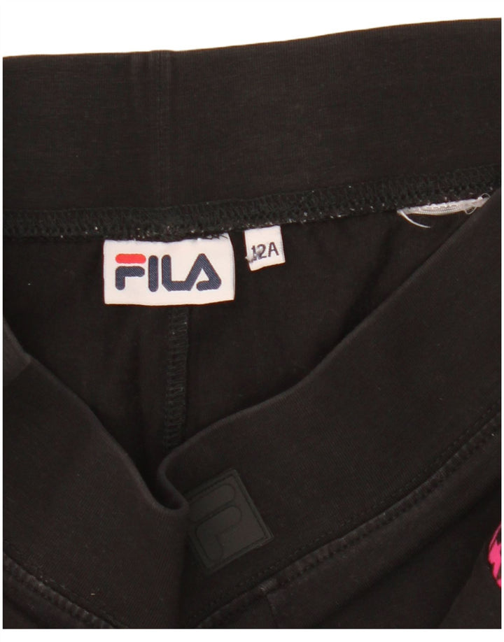 Fila Leggings Niña 11-12 Años Negro Pata De Gallo