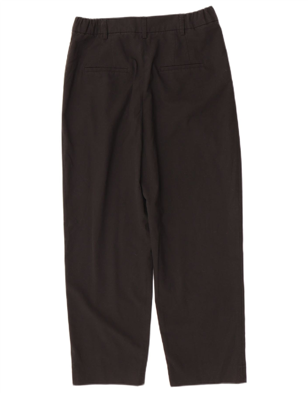 ZARA Mujer Pantalones Cortos Pegged Small W26 L25 Negro