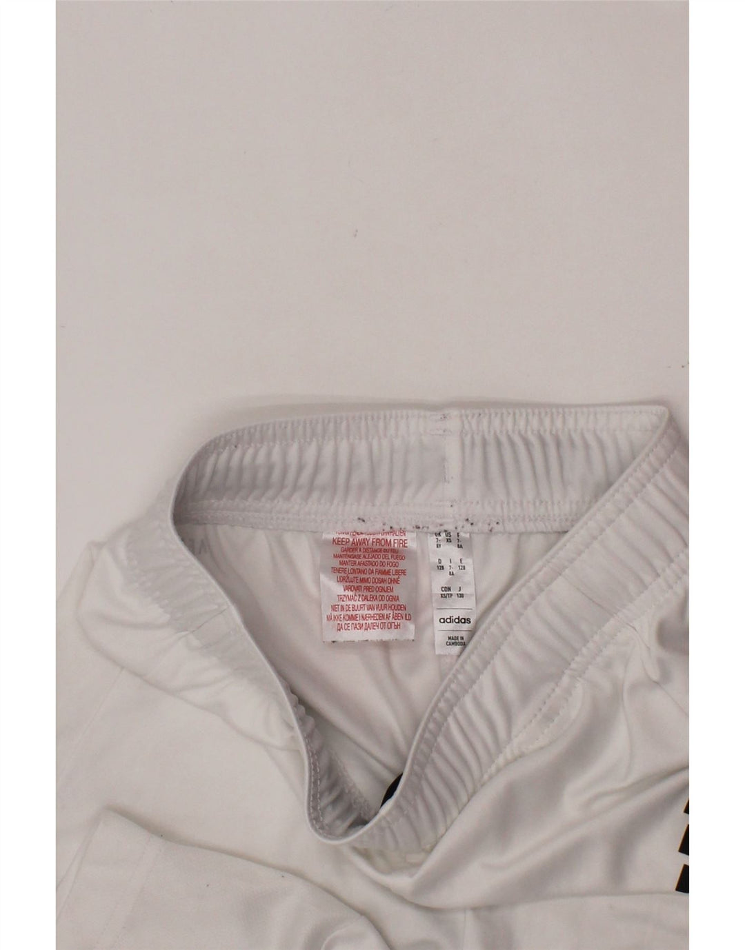 ADIDAS Pantalón corto deportivo Aeroready para niño 7-8 años Blanco Poliéster