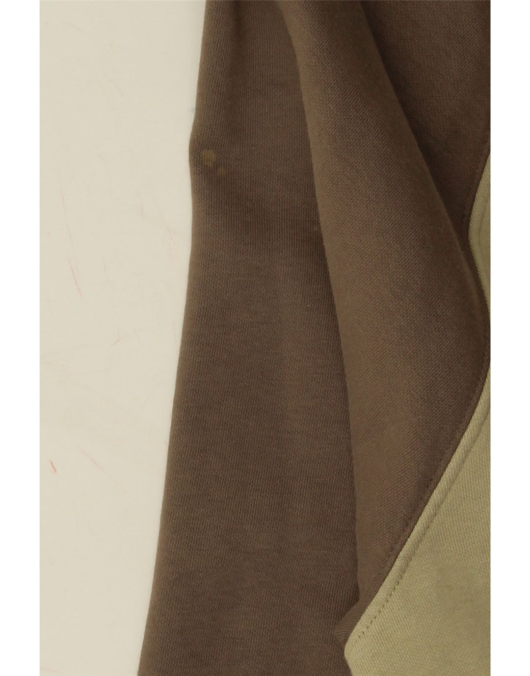 VANS Hombre Sudadera Jumper Medium Khaki Colorblock Algodón