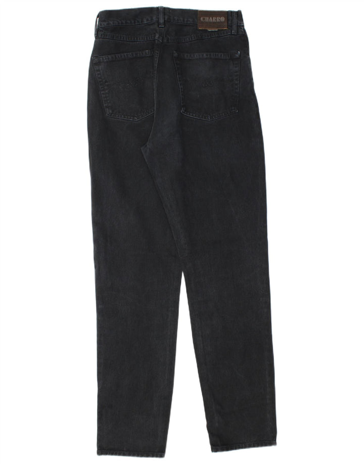 CHARRO Jeans cónicos para mujer Talla 32 W32 L32 Algodón negro