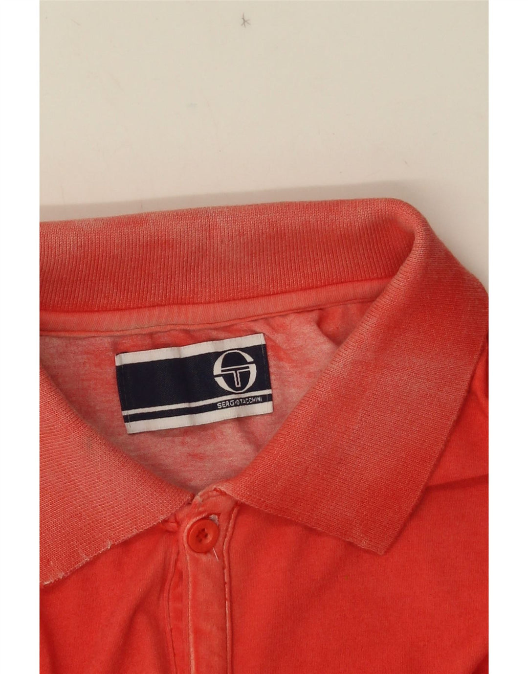 SERGIO TACCHINI Polo para hombre pequeño rojo