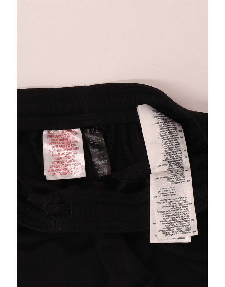 Adidas Pantalones de chándal Slim Fit para niño 13-14 años Negro Poliéster