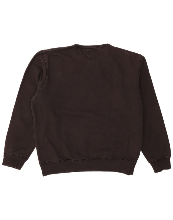 Tommy Hilfiger Sudadera gráfica para hombre Jumper 2XL Algodón negro