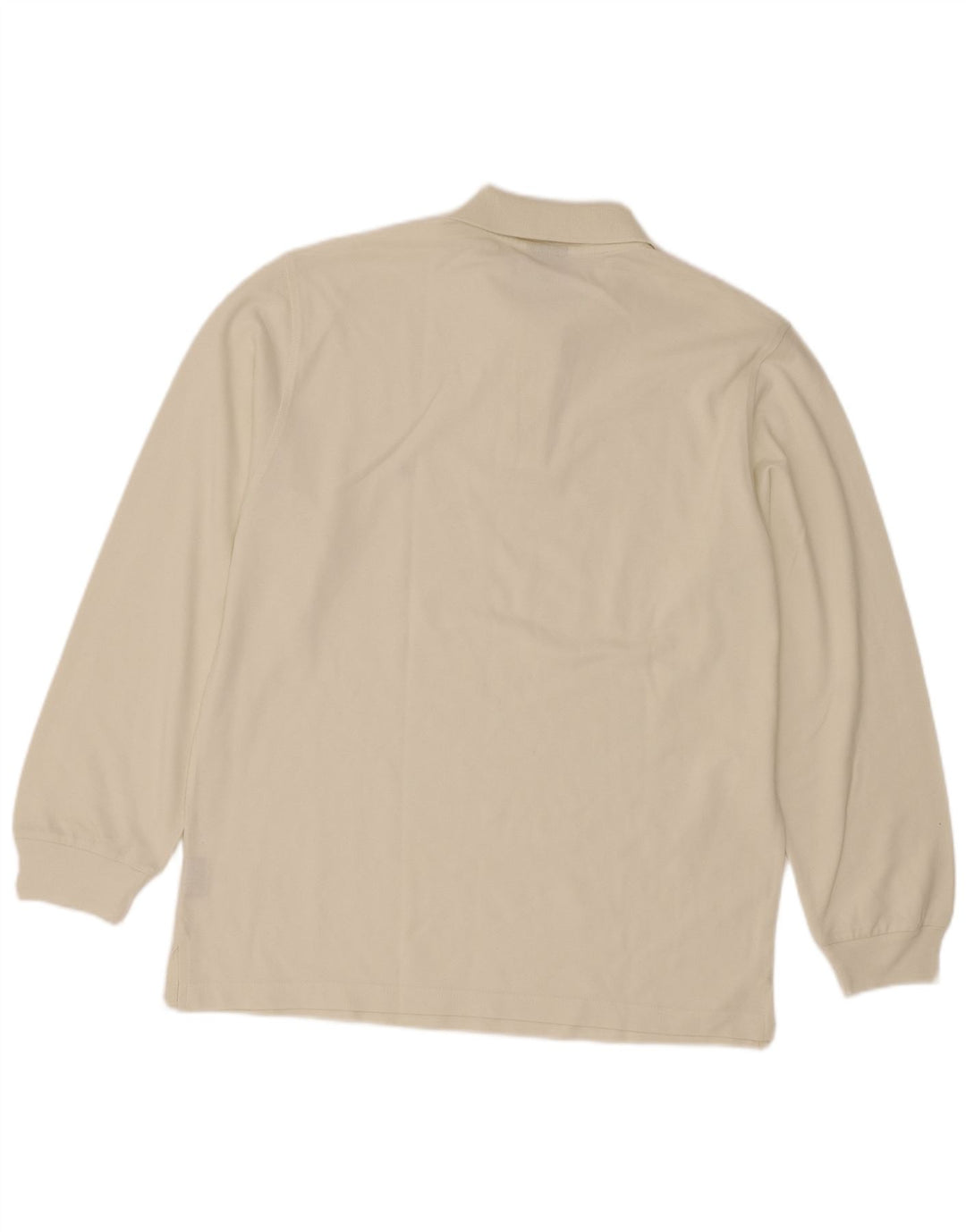 Polo Invicta Hombre Manga Larga Algodón Beige Medio