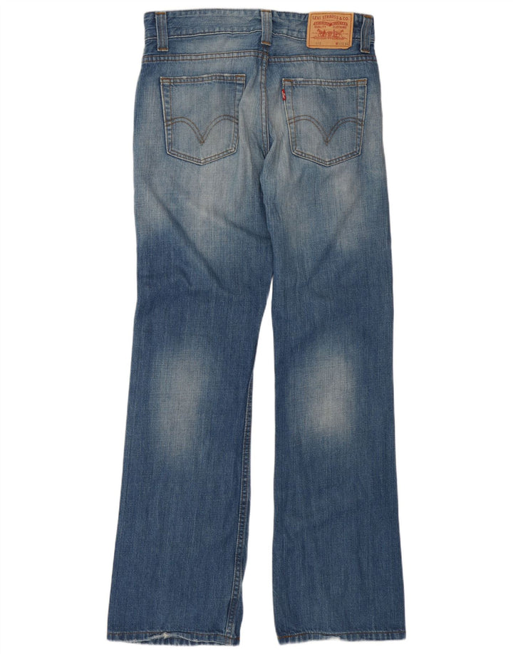 Levi's Hombre 514 Vaqueros Bootcut W32 L34 Algodón Azul