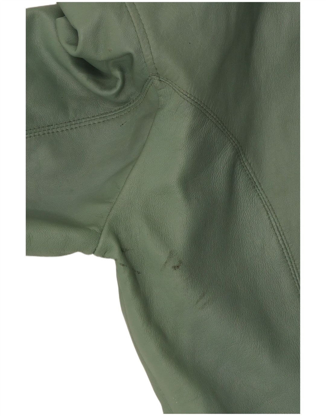 BIKO Chaqueta de cuero para mujer EU 40 Cuero verde medio