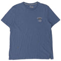 Camiseta gráfica para hombre Fat Face Top grande de algodón azul