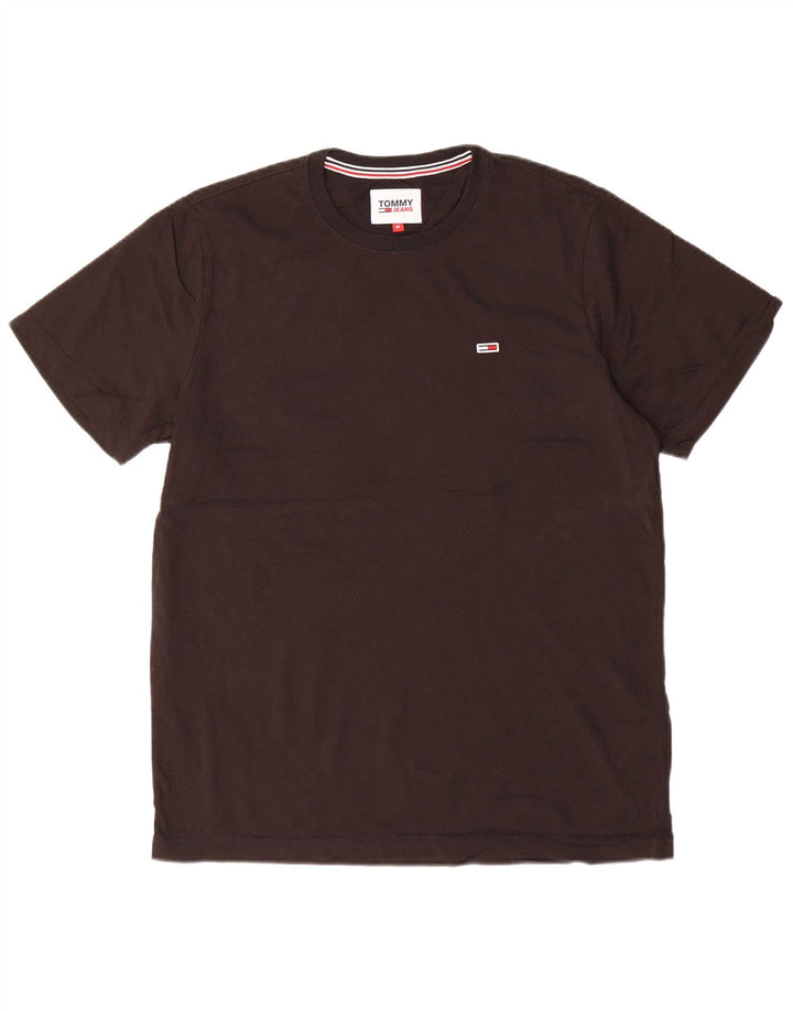 TOMMY HILFIGER Camiseta para hombre Top Medium Black Cotton