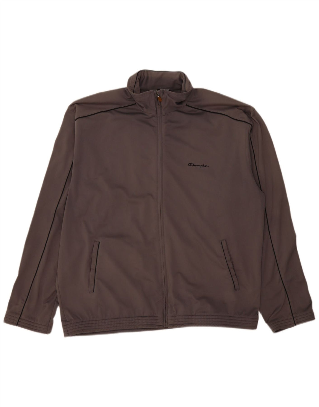 Champion Chaqueta de chándal para hombre 2XL Poliéster gris