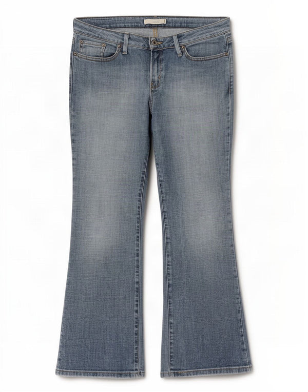 Levi's Jeans 545 Low Bootcut para mujer US 10 Large W34 L30 Algodón azul