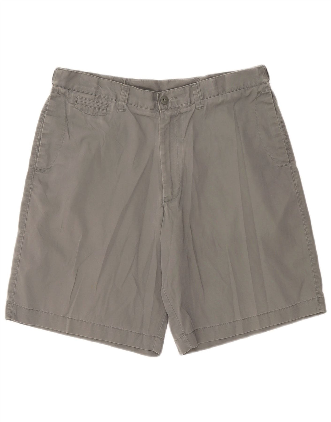 Marks & Spencer Pantalones cortos chinos Blue Harbor para hombre W36 Algodón gris grande