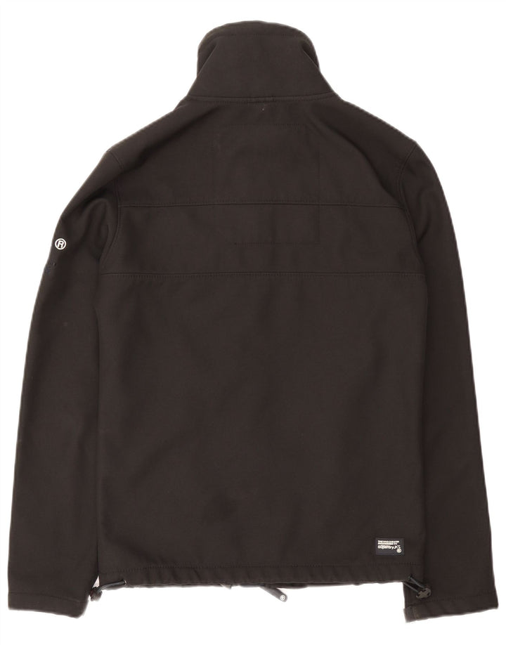 Superdry Chaqueta cortavientos Windtrekker para hombre UK 34 XS Poliéster negro