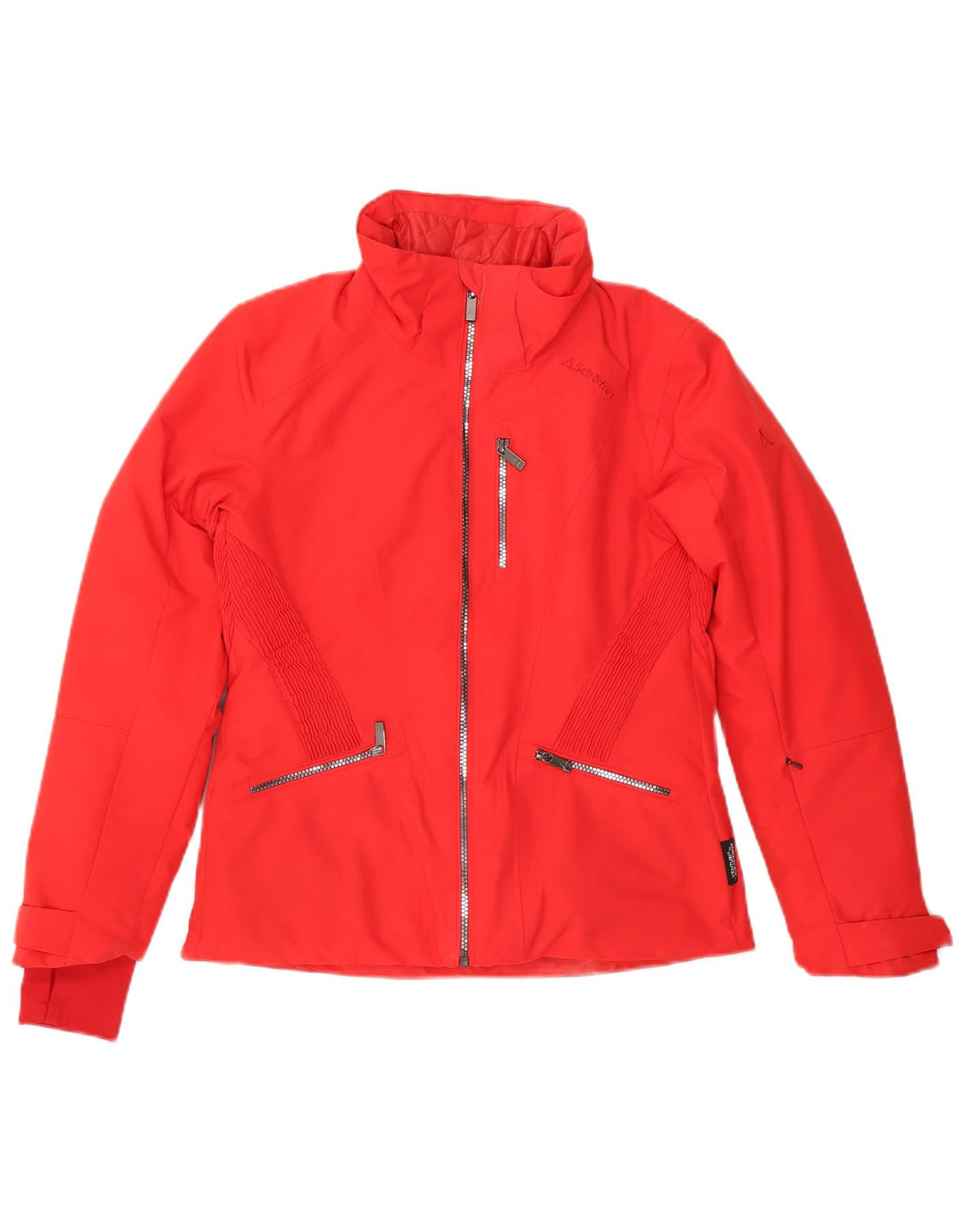 Schoffel Chaqueta Bomber para Mujer UK 10 Small Poliéster Rojo