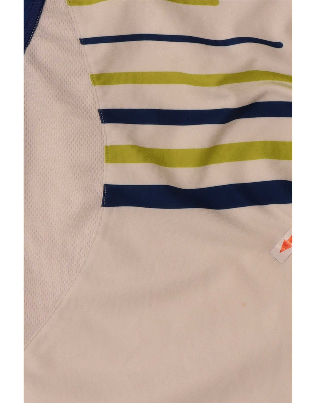 Sergio Tacchini Polo De Hombre Grande Blanco Colorblock Poliéster