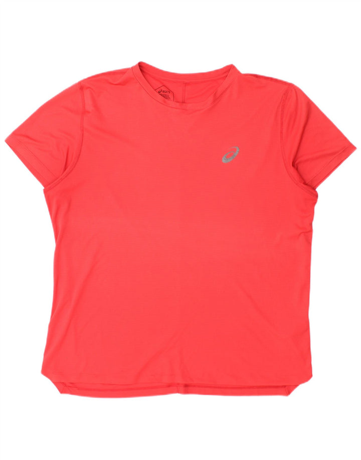 Camiseta Asics Hombre Top Grande Poliéster Rojo