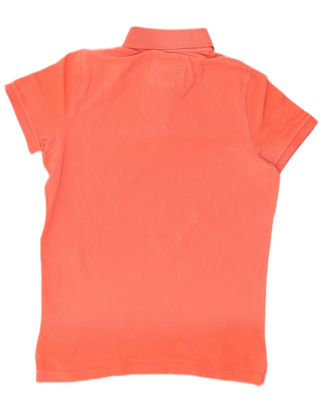 HOLLISTER Polo Hombre Algodón Rojo Mediano