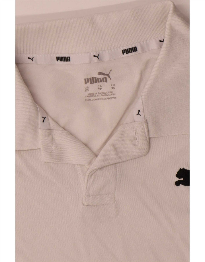 Polo Puma Hombre XS Algodón Blanco