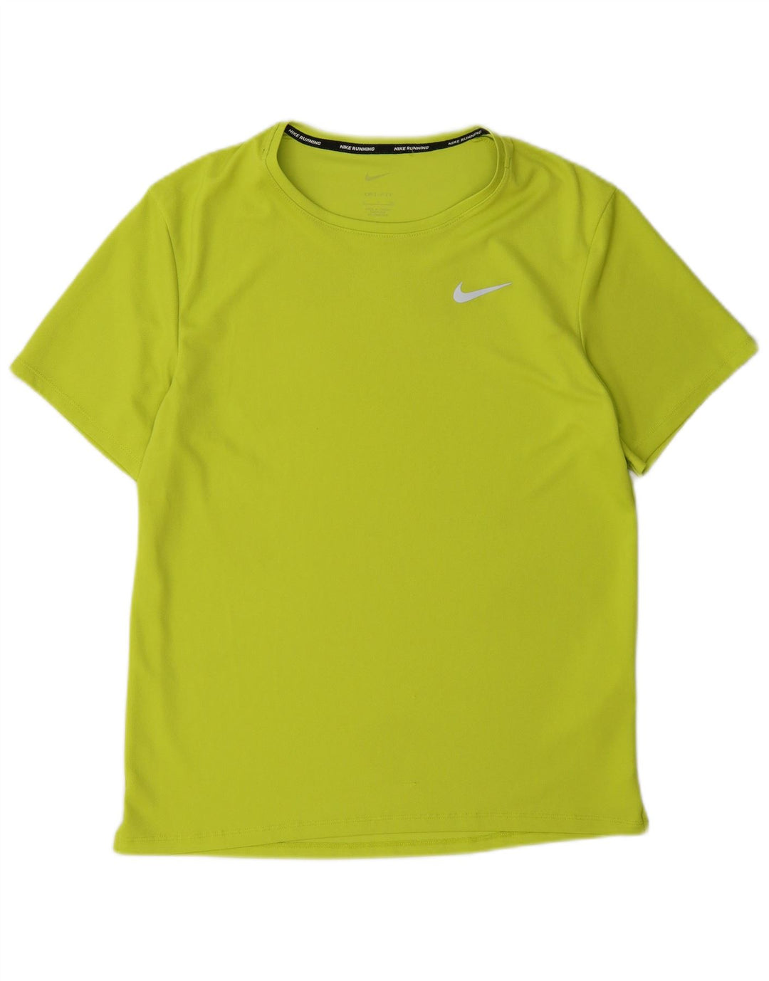 Camiseta Nike Dri Fit para hombre Top Small Verde Poliéster