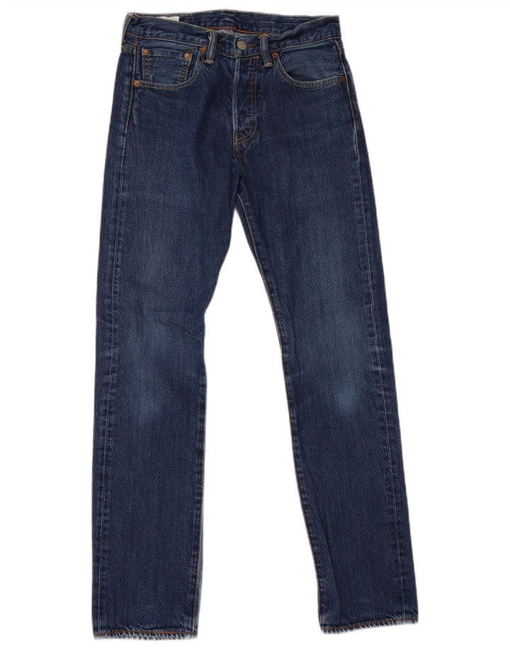 Vaqueros rectos Levi's para hombre W28 L32 Algodón azul marino
