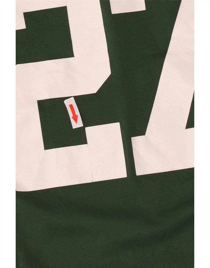 Nike Camiseta gráfica para niños 7-8 años Small Verde Poliéster