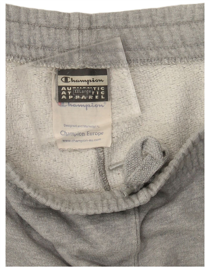 CHAMPION Pantalones de chándal para hombre 2XL Algodón gris
