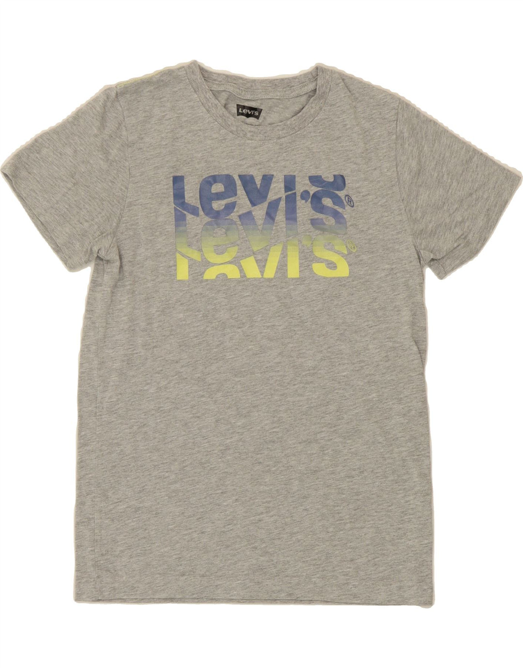 LEVI'S Boys Graphic T-Shirt Top 13-14 Years  Grey Vintage Levi's and Second-Hand Levi's from Messina Hembry 