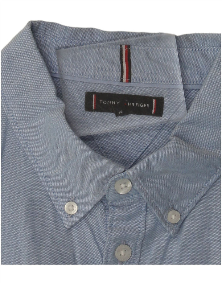 TOMMY HILFIGER Camisa Niño 13-14 Años Azul