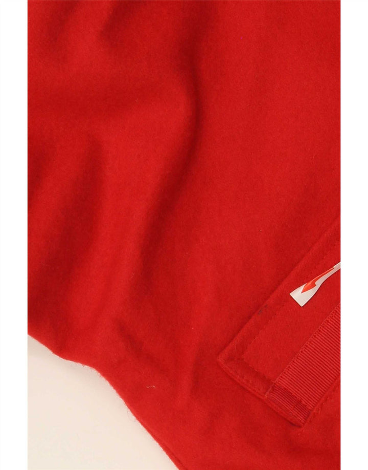 Chaqueta bomber vintage para mujer IT 42 Algodón rojo medio
