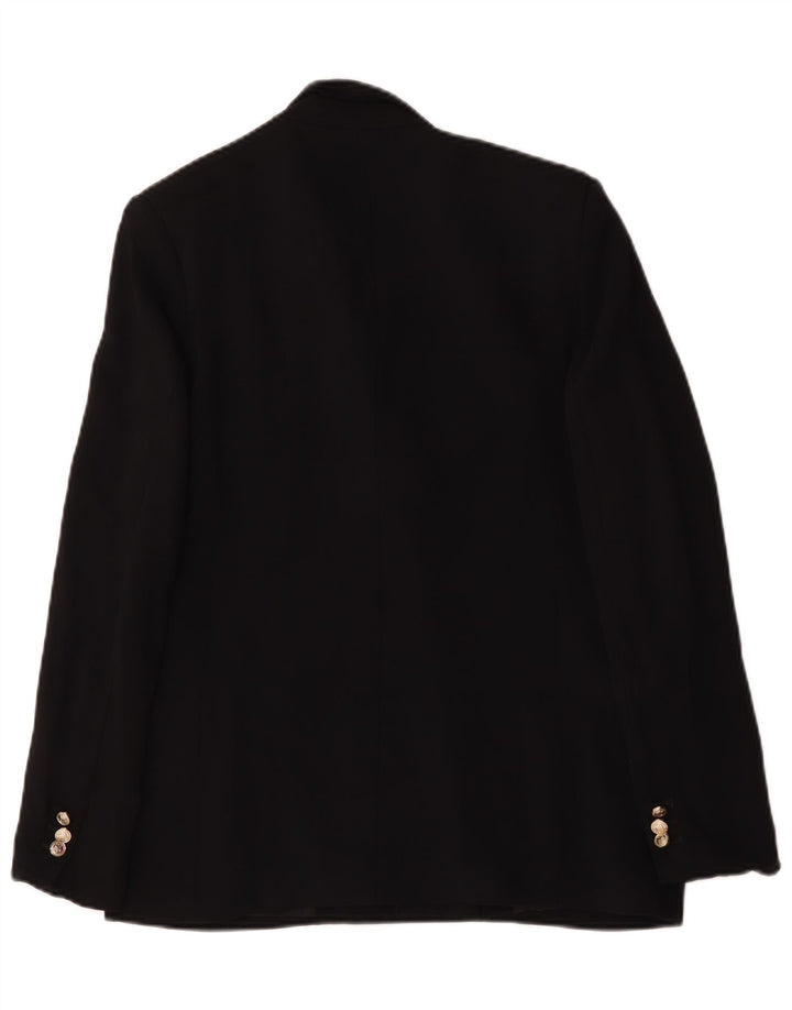 Pinko Mujer Blazer De Doble Botonadura IT 42 Poliéster Negro Mediano