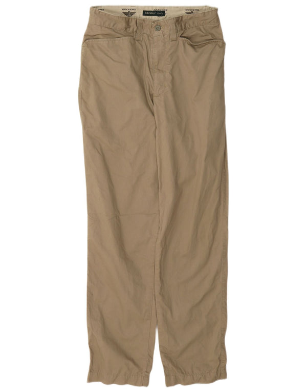 Dickies Pantalones casuales rectos color caqui para hombre W29 L32 Algodón beige