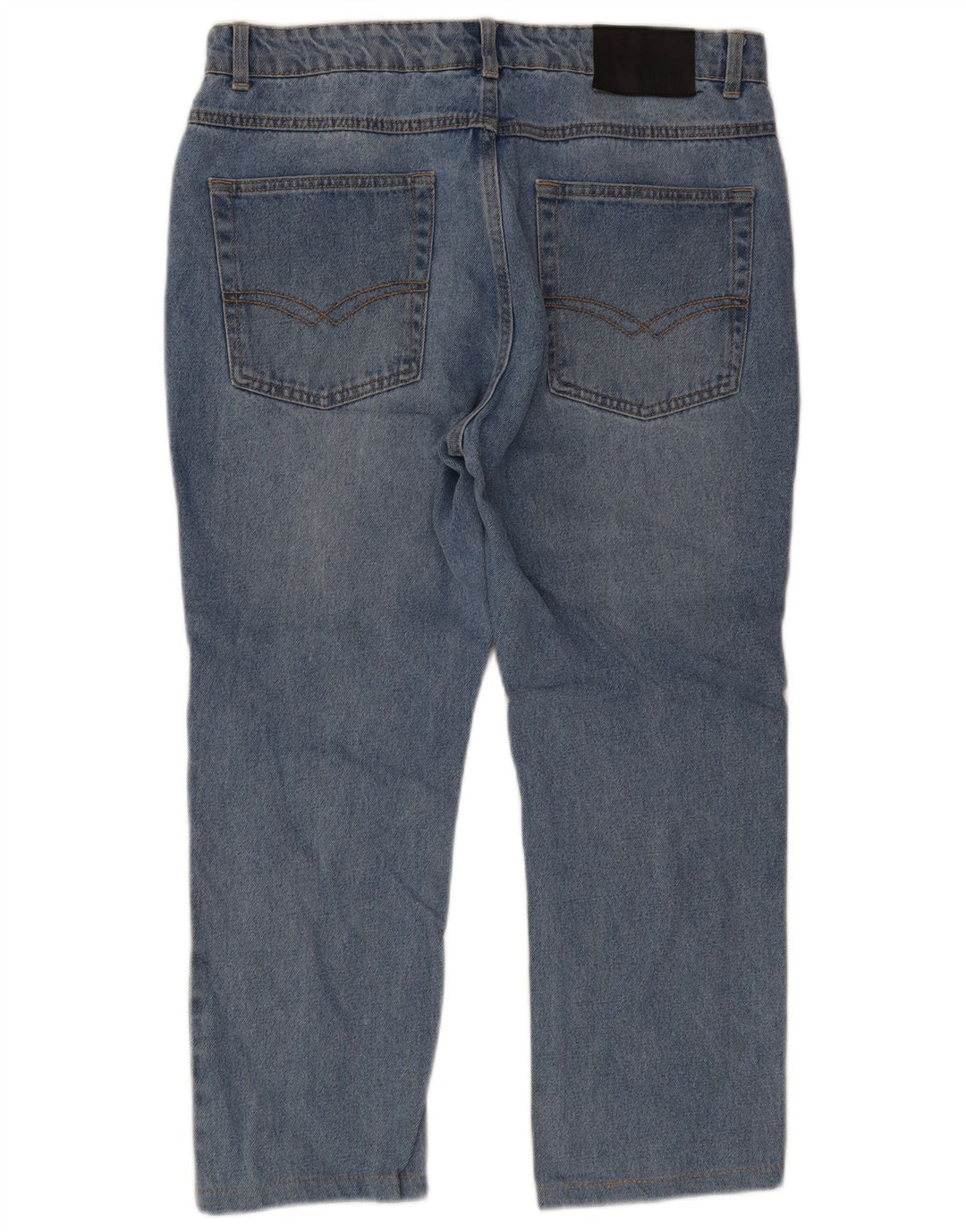 Pierre Cardin Vaqueros rectos de corte regular para hombre W34 L24 Azul