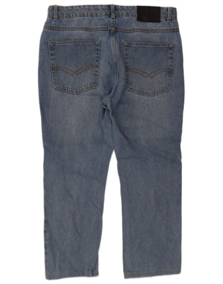 Pierre Cardin Vaqueros rectos de corte regular para hombre W34 L24 Azul