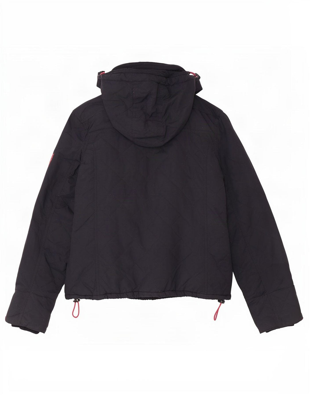 Superdry Chaqueta Acolchada con Capucha Windcheater para Mujer UK 44 Grande Azul Marino