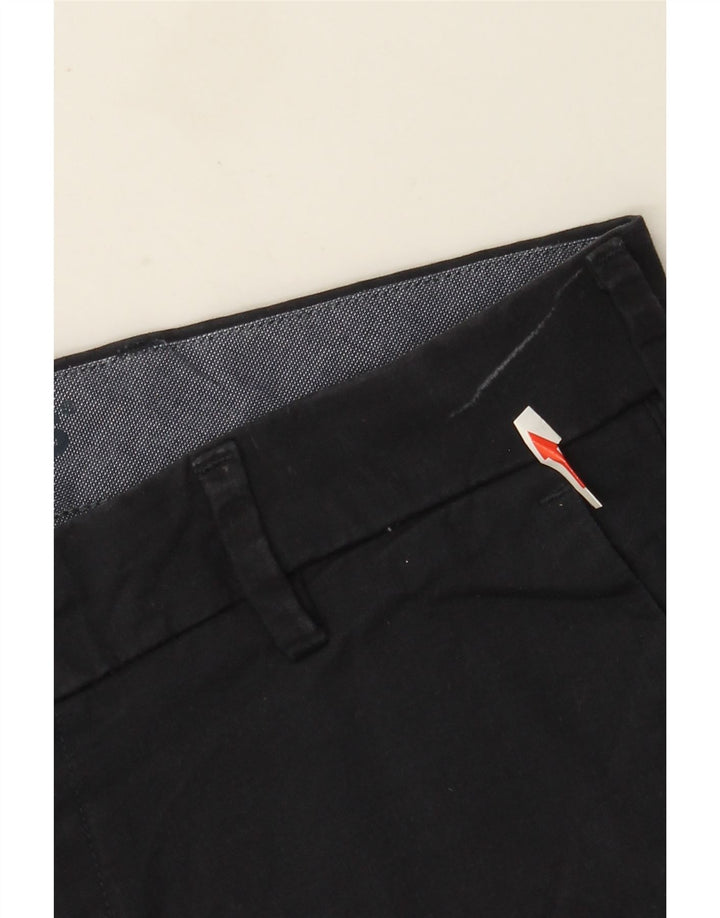 Dockers Pantalones cortos chinos para hombre W31 Algodón negro mediano