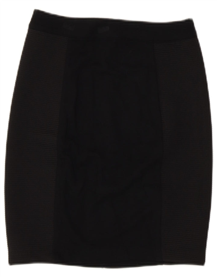 Falda lápiz para mujer de French Connection UK 8 Small W26 Poliéster negro