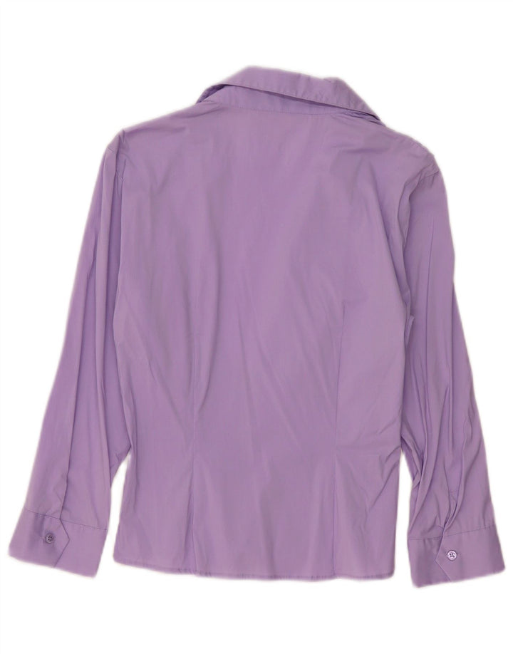 Jersey Mujer Les Copains IT 42 Algodón Morado Medio
