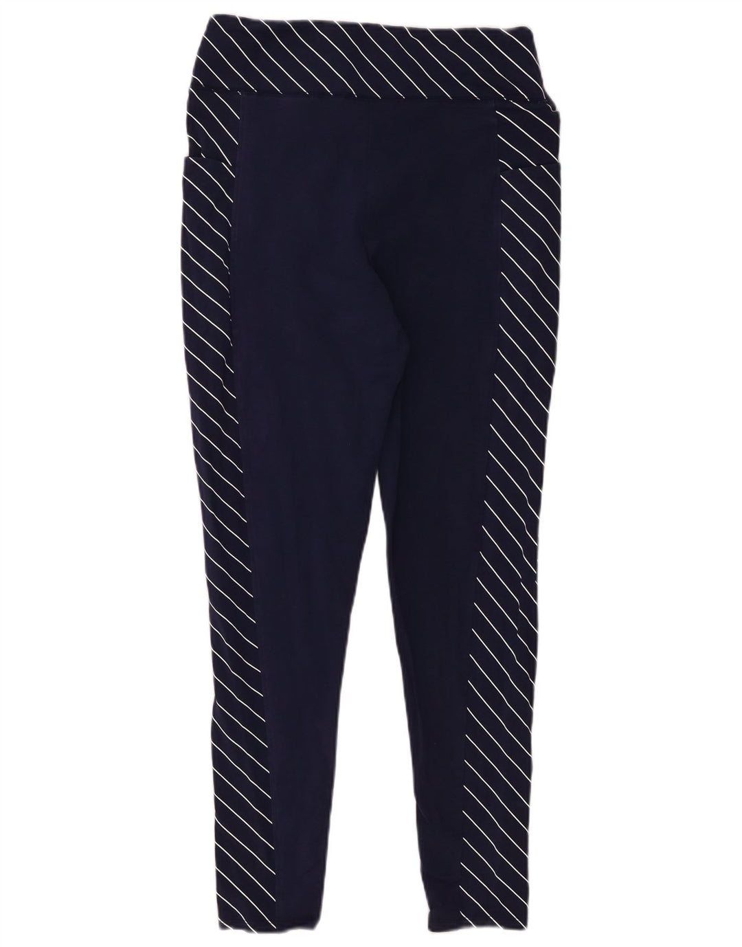 Fila Conjunto de 2 piezas para mujer UK 12 Medium Azul marino Rayas Algodón