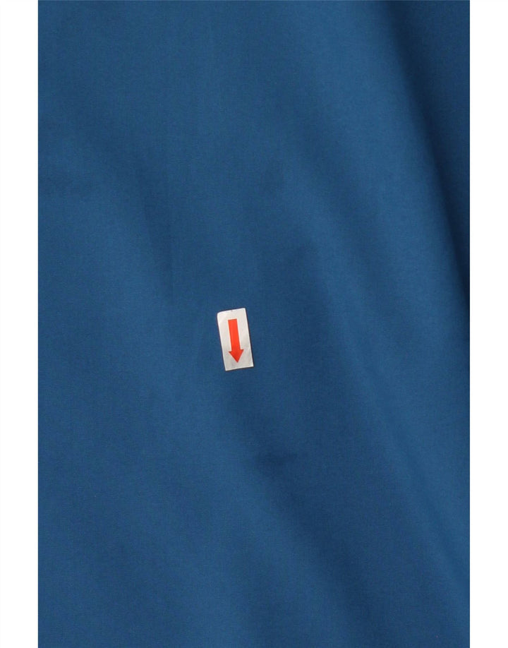 NAUTICA Mens Slim Fit Shirt Size 17 1/2 XL Blue Polyester Vintage Nautica and Second-Hand Nautica from Messina Hembry 