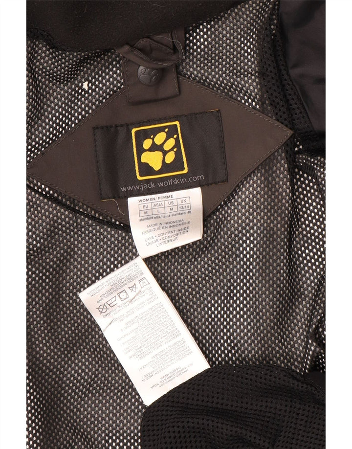 Jack Wolfskin Chaqueta impermeable extragrande para mujer Reino Unido 12/14 Marrón medio