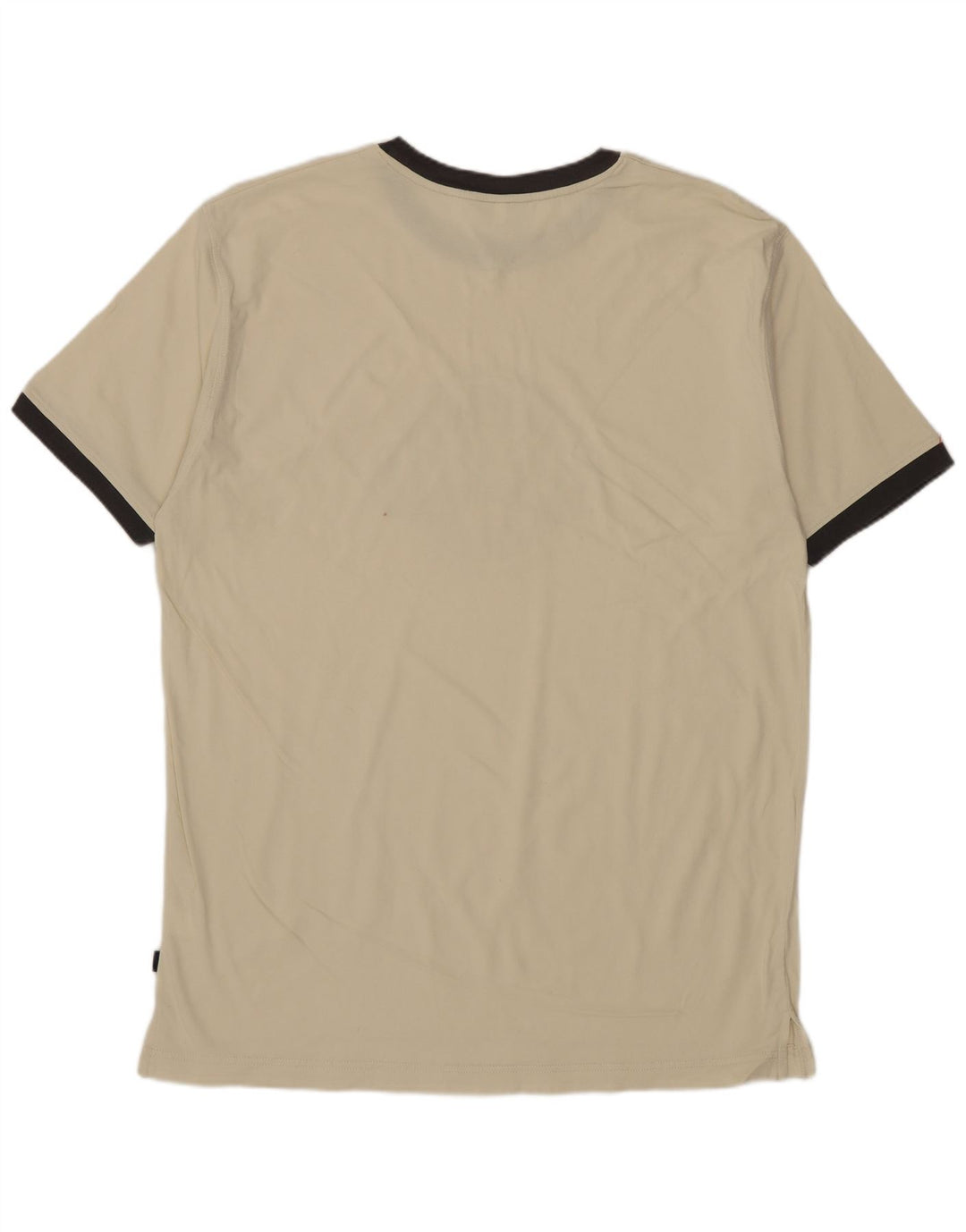 ASICS - Camiseta gráfica para hombre, talla grande, algodón beige
