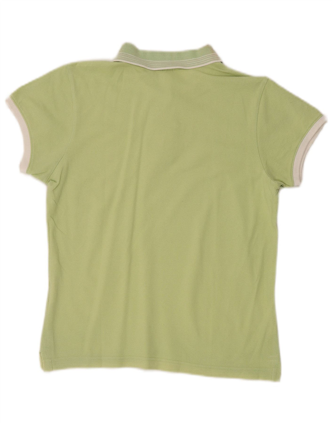 CHAMPION Polo para mujer UK 40 Grande Algodón verde