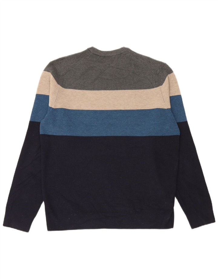 Marks & Spencer - Jersey de cuello redondo para hombre, talla grande, multicolor